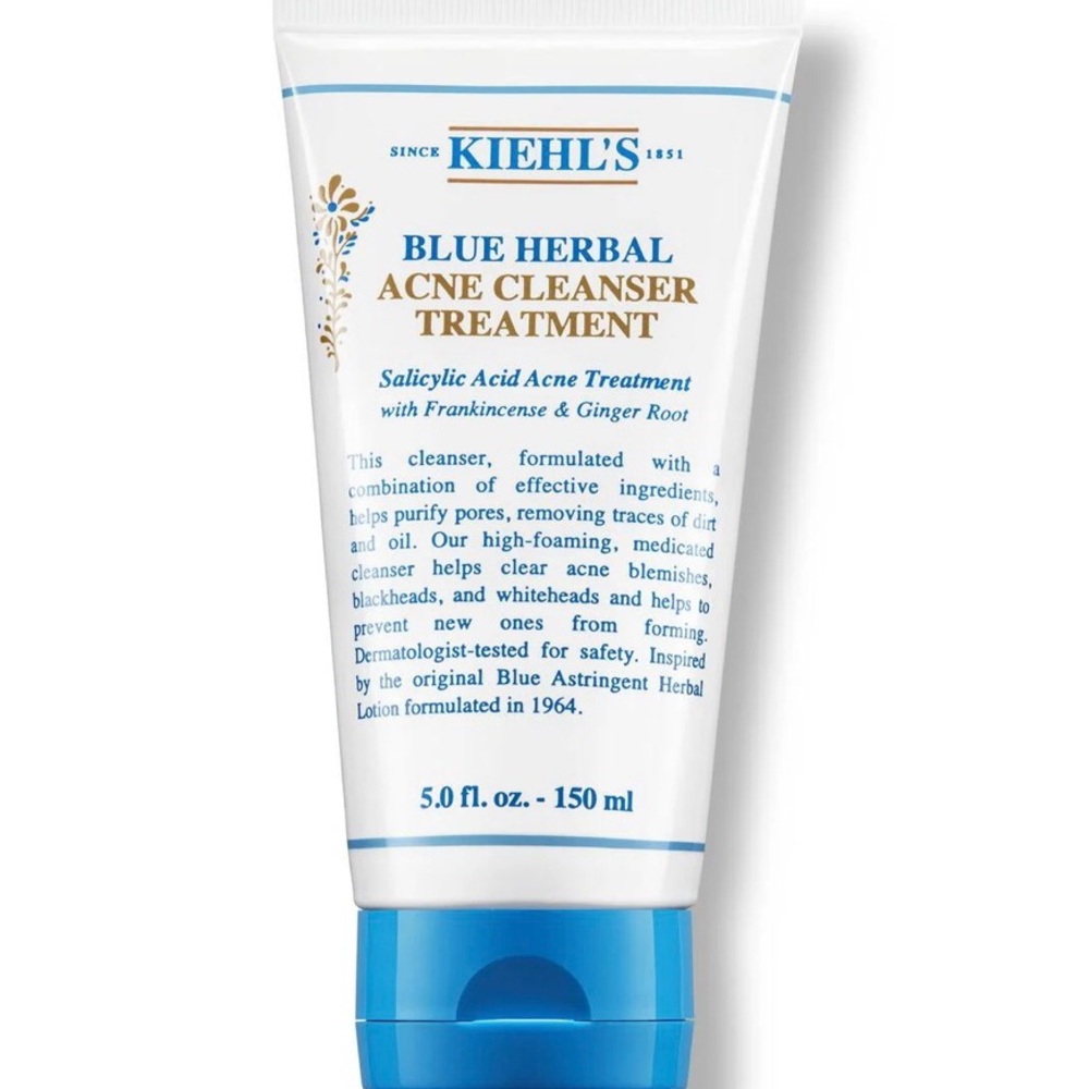 Kiehl’s Blue Herbal Acne Cleanser Treatment